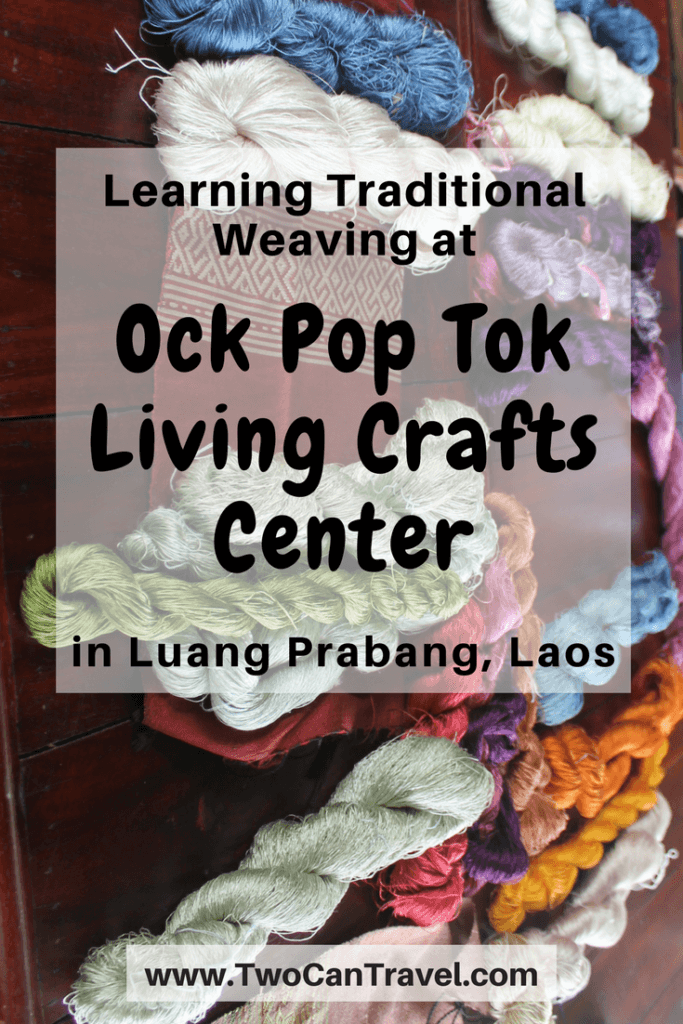 Weaving Ock Pop Tok Luang Prabang Laos