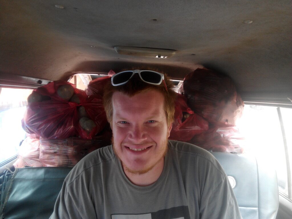 Taking a local share van out to the countryside in Cambodia cost $2.50 vs. $20 for a tuk tuk to the same place. 