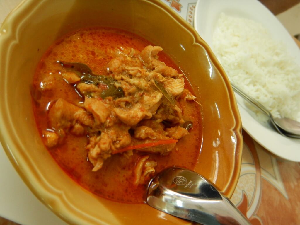 Panang Curry with a flavorful Muslim twist. 