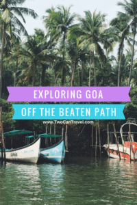 getting off the beaten path in goa india