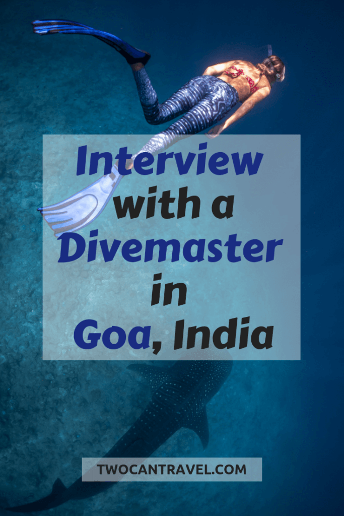 Working as a Divemaster in India. Being a Divemaster in Asia. 