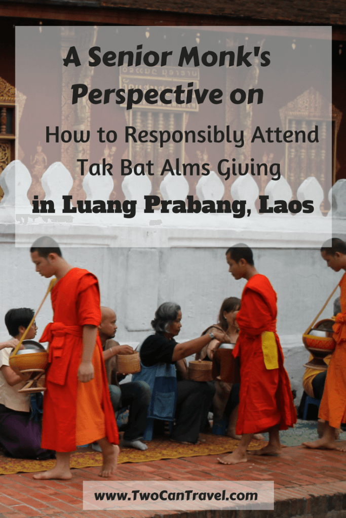 Tak Bat Alms Giving Luang Prabang Laos