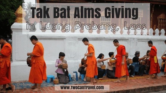 Tak Bat Alms Giving Luang Prabang Laos