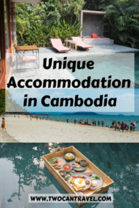 Wondering where to stay in Cambodia? After over 10 years traveling and living in the country we share our favorite places to stay. From eco-lodges to luxury resorts, historical properties to modern glamping, you'll find some awesome options on our list! #Cambodia #CambodiaHotels #TravelCambodia