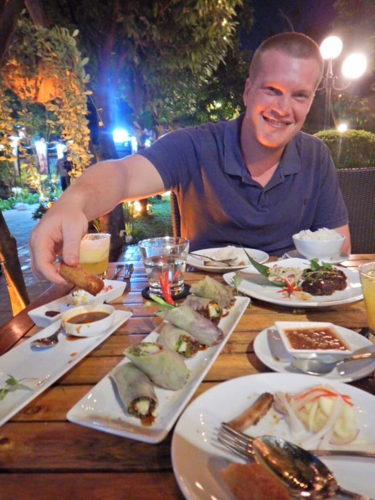 where to eat in Siem Reap, Cambodia. Marum Siem Reap restaurant. Dinner in Siem Reap. 