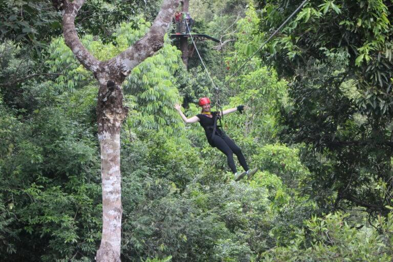 Ziplining in Langkawi, Malaysia with Umgawa Zipline Eco Adventures ...