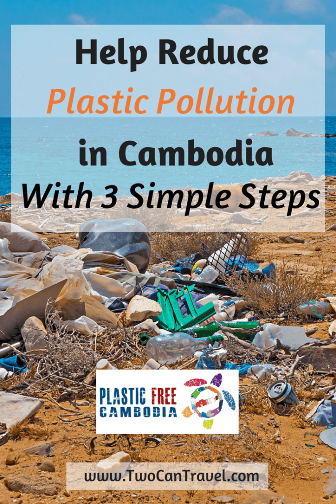 Help reduce your impact on the environment when you travel to Siem Reap! Plastic Free Cambodia shares 3 easy steps you can take to stop plastic pollution in Cambodia. 