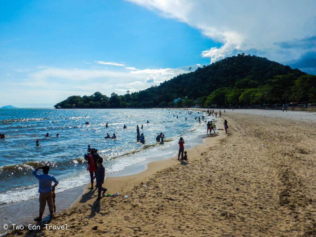 Kep Beach in Kep, Cambodia