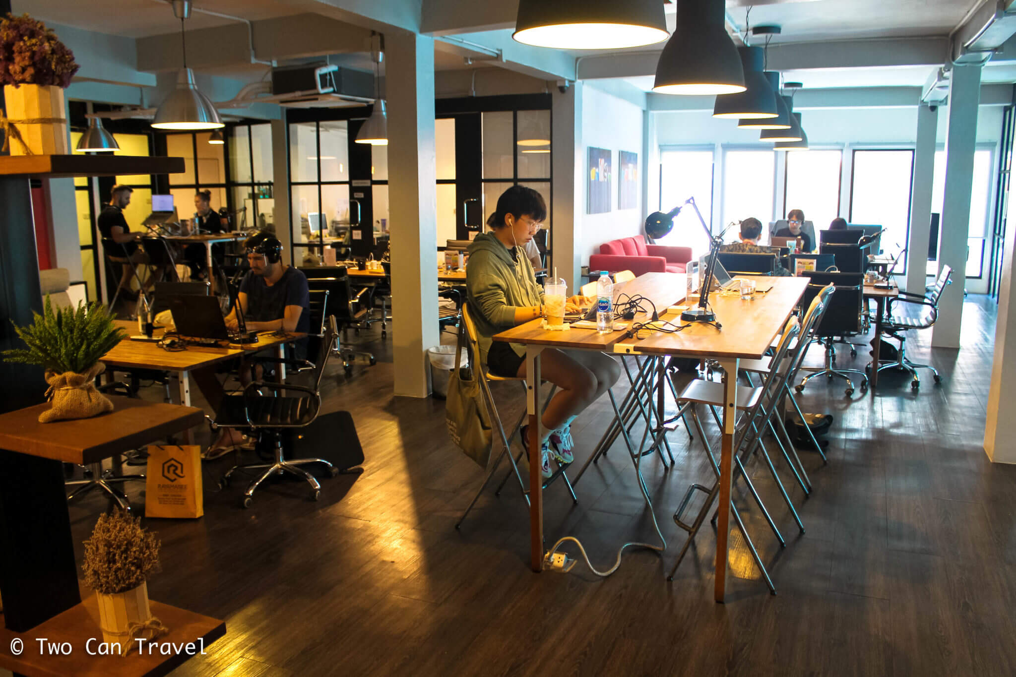 If you're looking for a Bangkok co-working space, Silom area has The Work Loft Silom. 