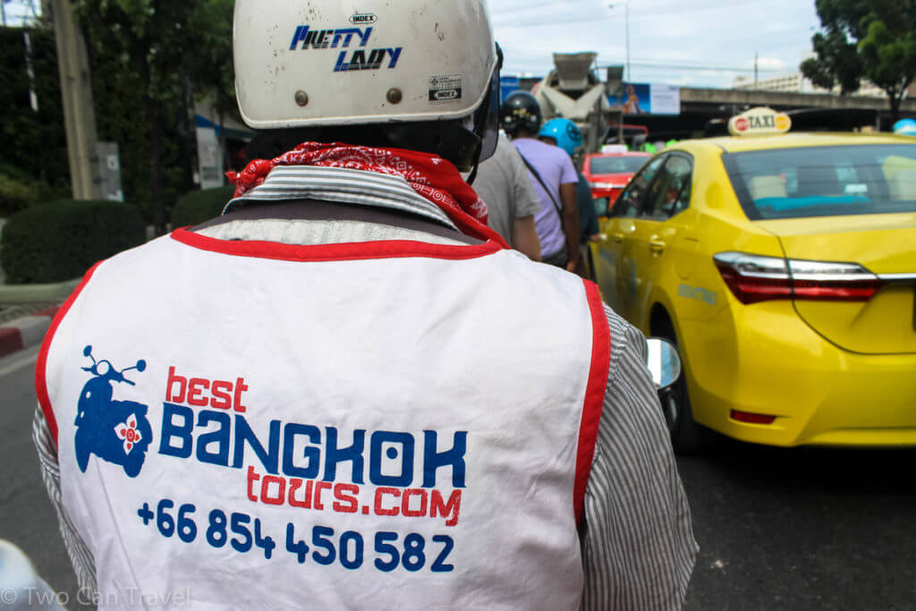 Best Bangkok tours takes you around the city the same way locals do it, on the back of a moto