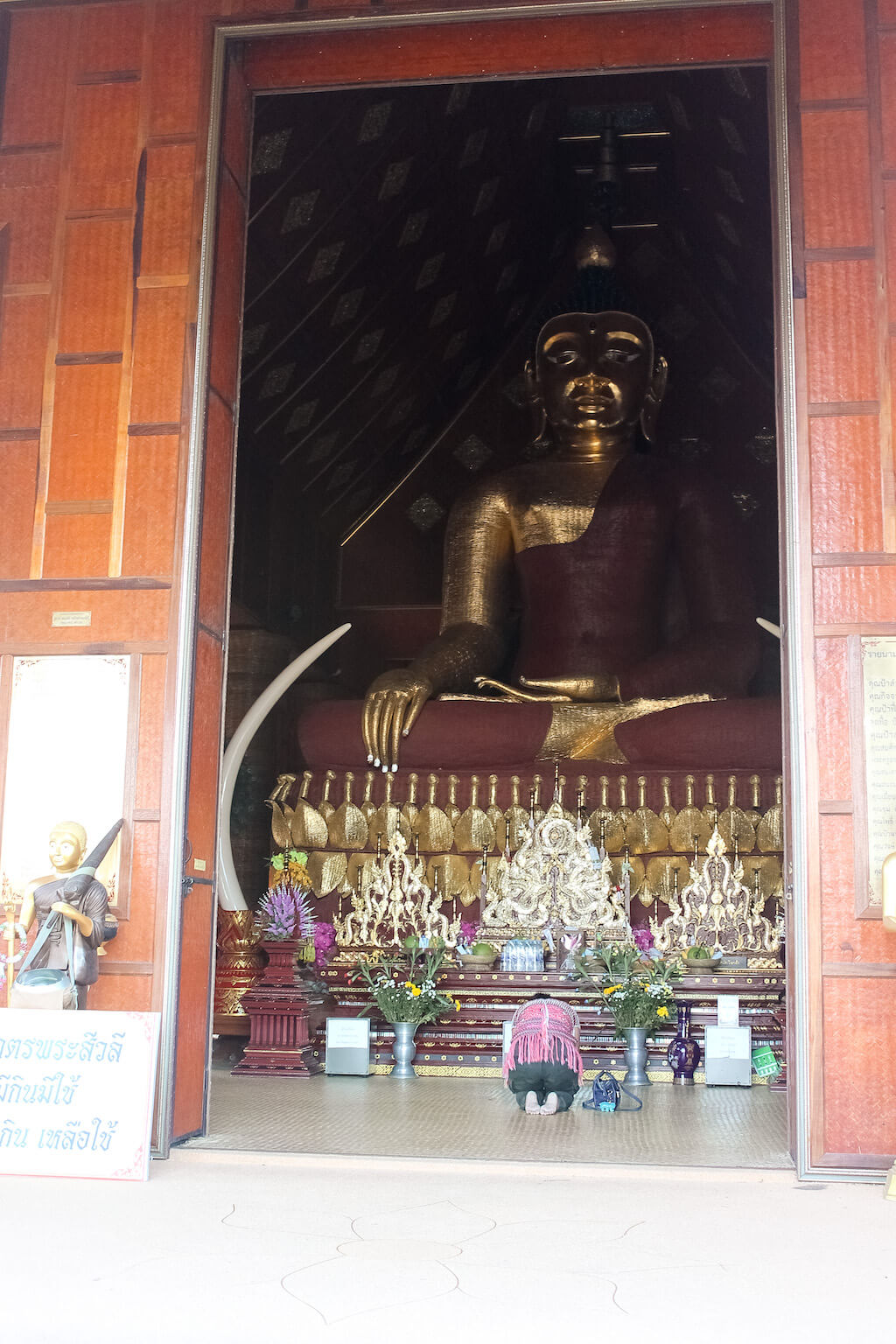 Things to do in Chiang Rai Tour of Chiang Rai, Thailand. Biggest bamboo Buddha in Thailand. 