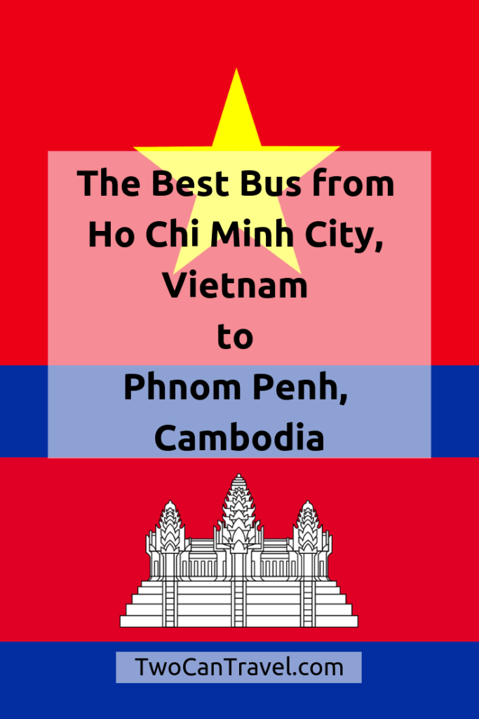 Are you taking a bus from Ho Chi Minh City to Phnom Penh? Giant Ibis is the best bus company to make the trip with. They make crossing the Vietnam-Cambodia border easy and painless. Find out how the border crossing works in this article. #VietnamtoCambodia #HoChiMinhCitytoPhomPenh #Bus #BorderCrossing