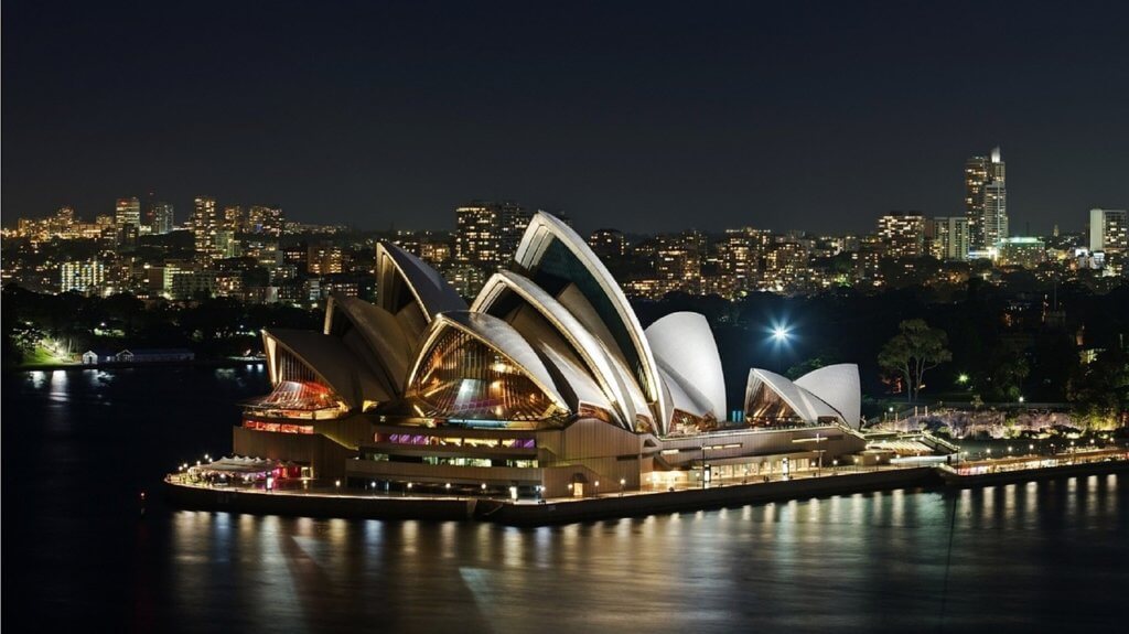 The Sydney Opera House, one of the most iconic Australian Landmarks