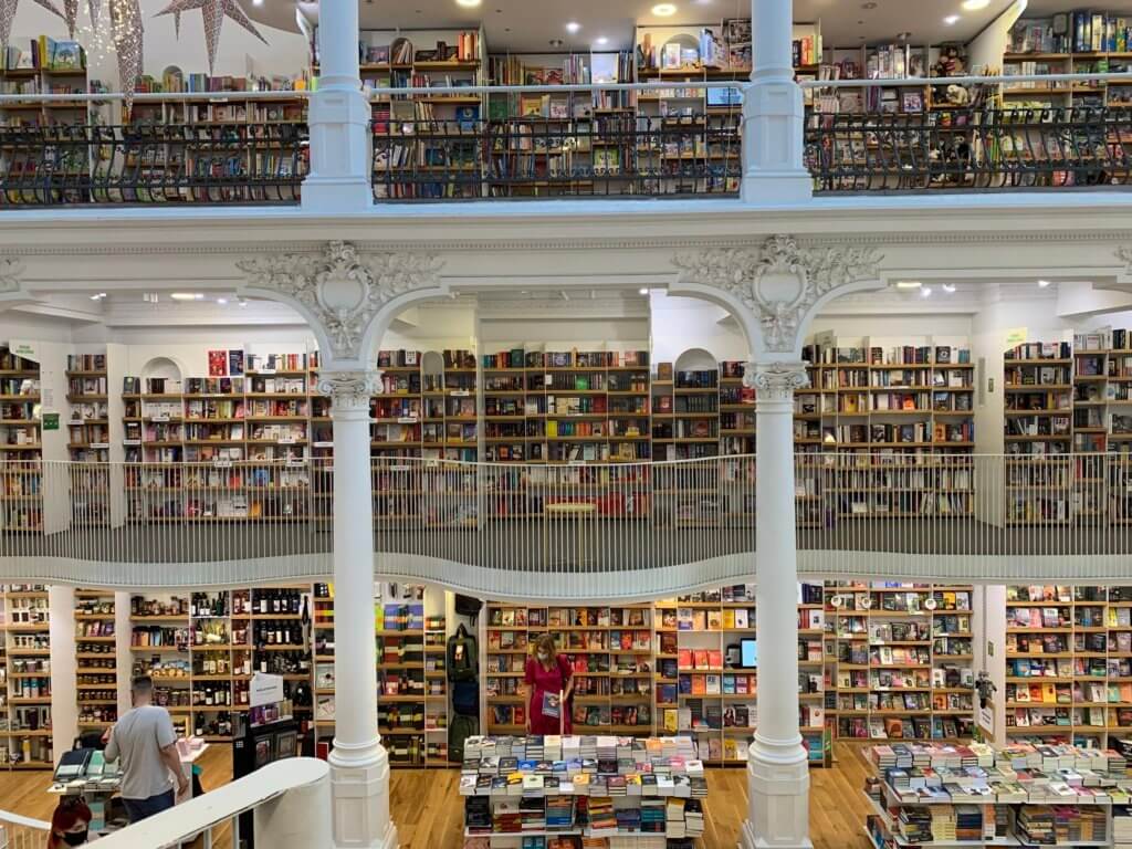 Carturesti, a bookstore in Old Town Bucharest