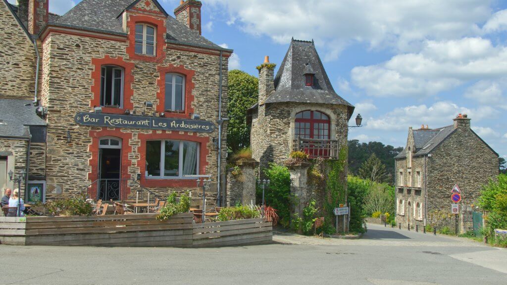 An old French town, one of the many places you can go with house sitting